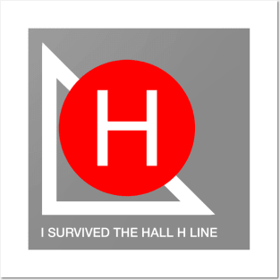 Basic Hall H -  I Survived the Hall H Line Posters and Art